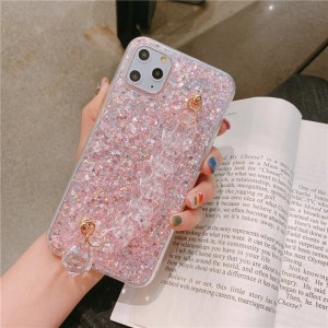 New 3D Luxury Phone Case Bling Crystal Bracelet Chain For iPhone 11 Pro X XR XS Max 7 8 Plus